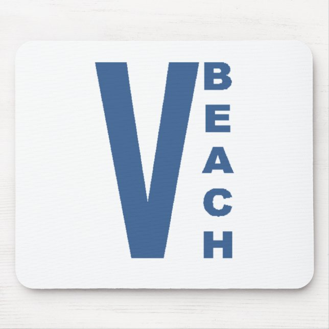 VIRGINIA BEACH Mouse Carpet Pad (Front)
