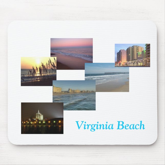 Virginia Beach Mouse Pad (Front)