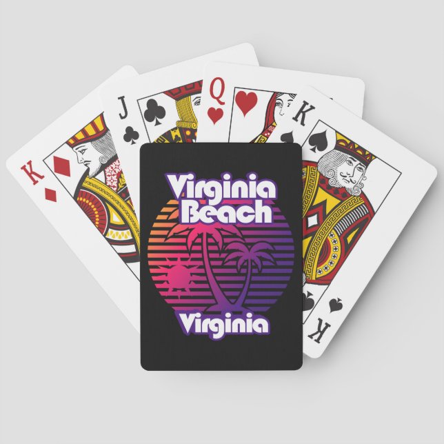 Virginia Beach Playing Cards (Back)