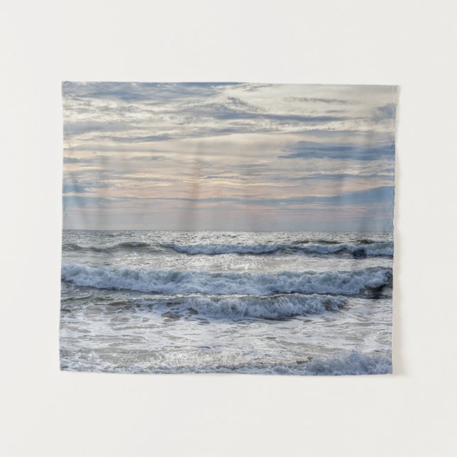 Virginia Beach Sunrise Tapestry (Front (Horizontal))