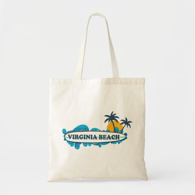 Virginia Beach. Tote Bag (Front)