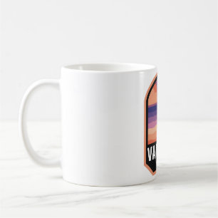 Virginia Beach VA Retro Sunset Coffee Mug