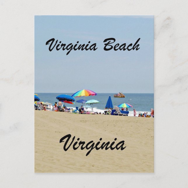 Virginia Beach, Virginia Postcard (Front)