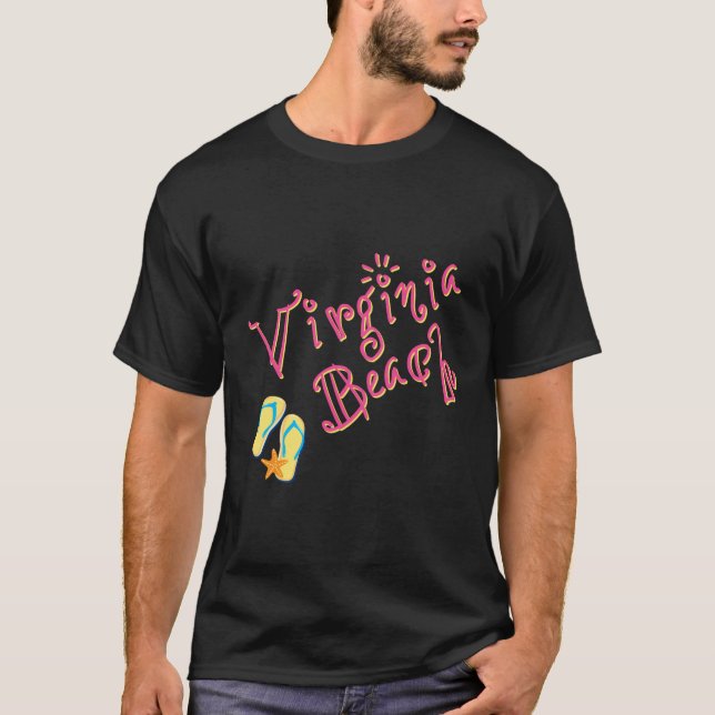 Virginia Beach Virginia Souvenirs And Gifts T-Shirt (Front)