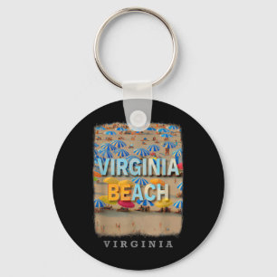 Virginia Beach Virginia Va Coastal Bliss Sd490 Key Ring