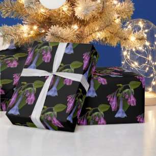 Virginia Bluebells Wildflower Wrapping Paper