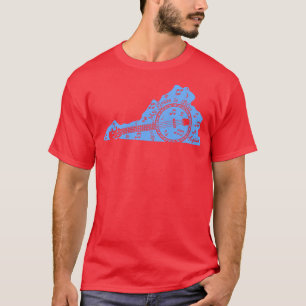 Virginia Bluegrass My Grass is Blue Appalachian Mo T-Shirt