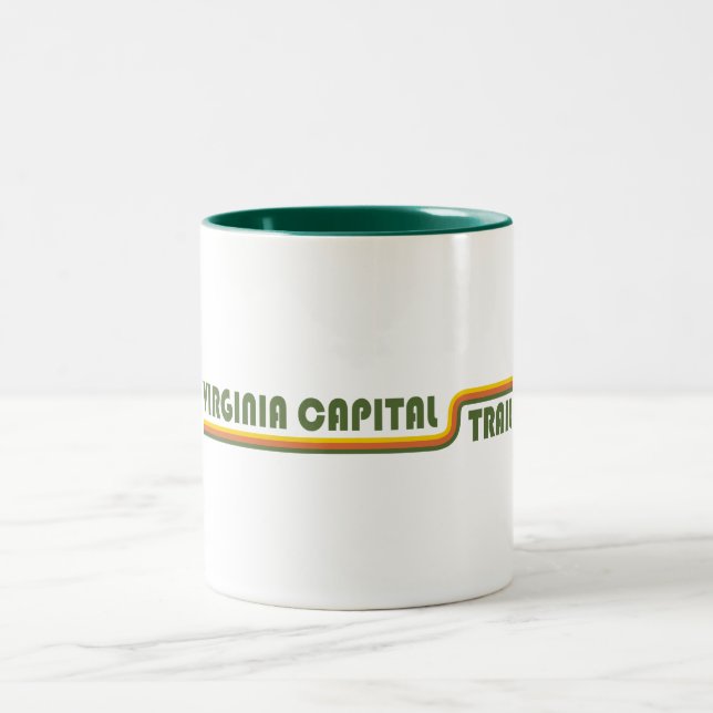 Virginia Capital Trail Two-Tone Coffee Mug (Center)