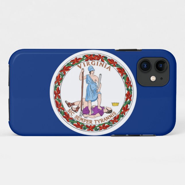 Virginia Case-Mate iPhone Case (Back (Horizontal))