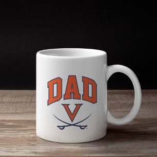 Virginia Cavaliers Dad Large Coffee Mug
