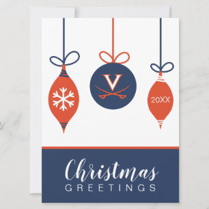 Virginia Cavaliers Holiday Card