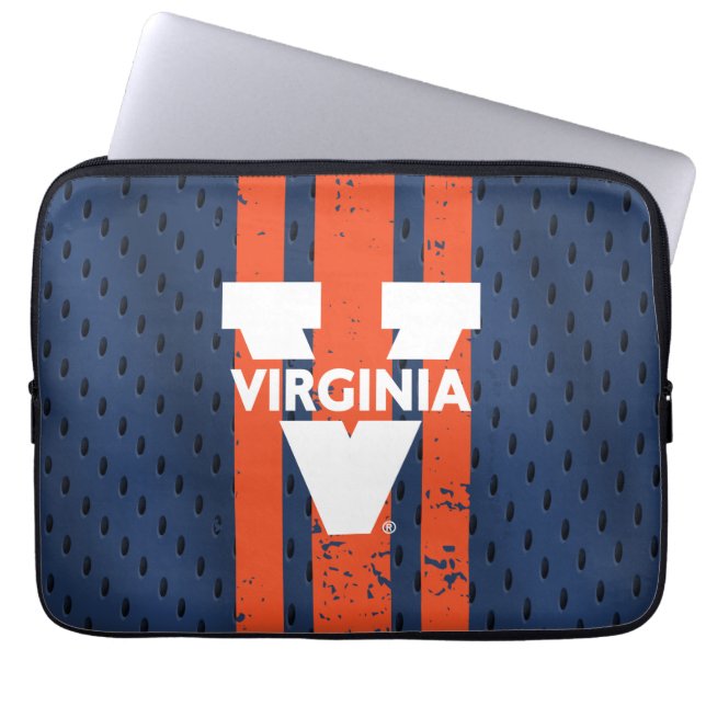 Virginia Cavaliers Jersey Laptop Sleeve (Front)
