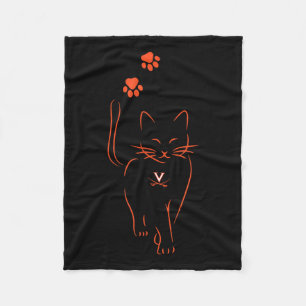 Virginia Cavaliers Licensed Print Uni-adults_uni-k Fleece Blanket
