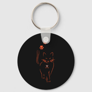 Virginia Cavaliers Licensed Print Uni-adults_uni-k Key Ring