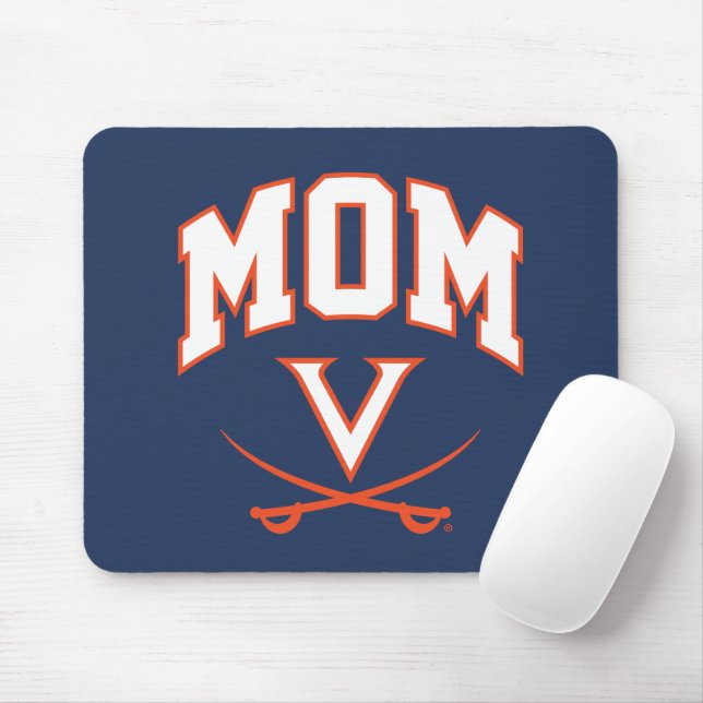 Virginia Cavaliers Mom Mouse Pad (With Mouse)