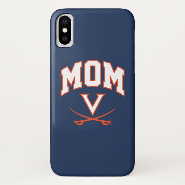Virginia Cavaliers Mum Case-Mate iPhone Case (Back)