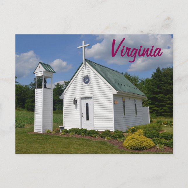 Virginia Church Postcard (Front)