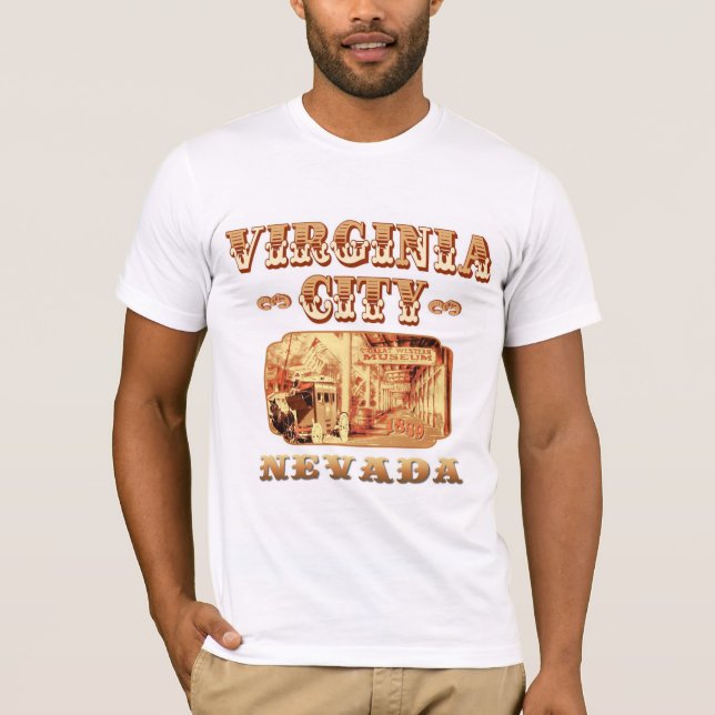 Virginia City Nevada T-Shirt (Front)