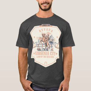 Virginia city Nevada wild west town 1 T-Shirt