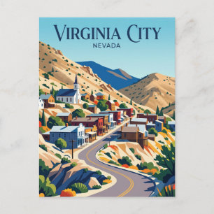Virginia City USA Postcard