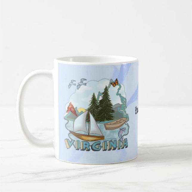 Virginia Coffee Mug (Left)