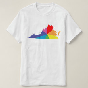 virginia colour burst T-Shirt