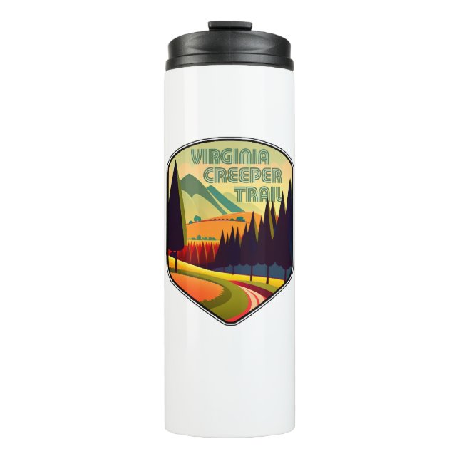 Virginia Creeper Trail Colours Thermal Tumbler (Front)