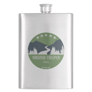 Virginia Creeper Trail Hip Flask
