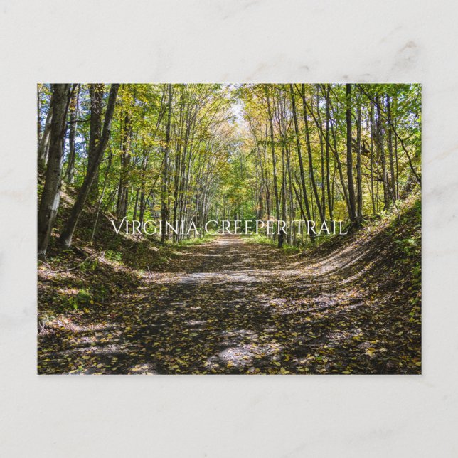Virginia Creeper Trail Postcard (Front)