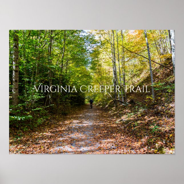 Virginia Creeper Trail Poster (Front)