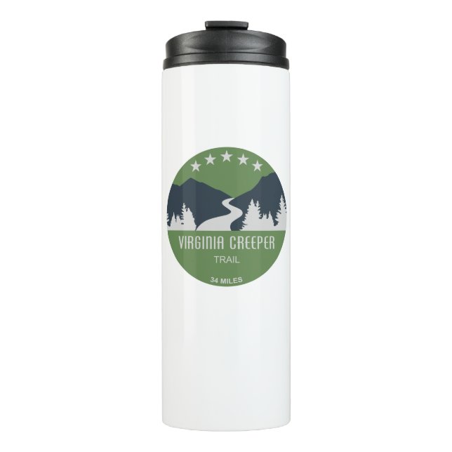 Virginia Creeper Trail Thermal Tumbler (Front)