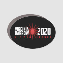 Virginia/Darrow 2020 Red Rising car magnet