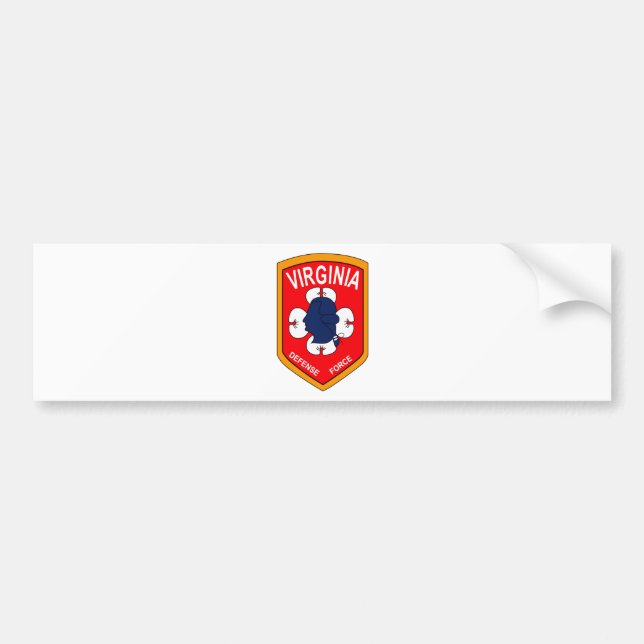 Virginia Defence Force - Echo Company Bumper Sticker (Front)