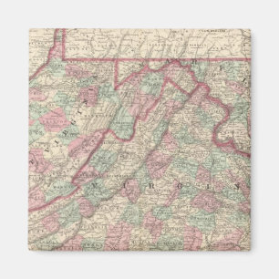 Virginia, Delaware, Maryland, and West Virginia Magnet