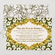Virginia Dogwood Wedding Invitation