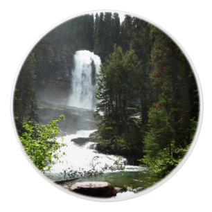 Virginia Falls at Glacier National Park Ceramic Knob