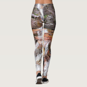 Virginia Falls - Glacier National Park Leggings