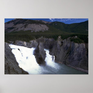 Virginia Falls on the Nahanni River, NWT, Canada Poster