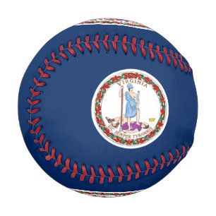 Virginia flag baseball