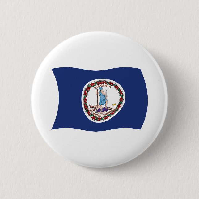 Virginia Flag Button (Front)