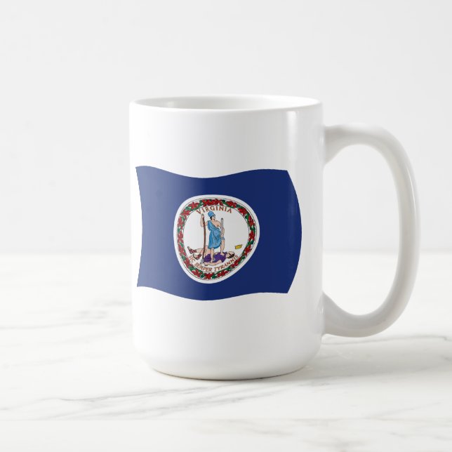 Virginia Flag Mug (Right)