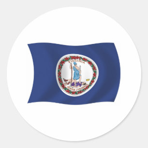 Virginia Flag Sticker