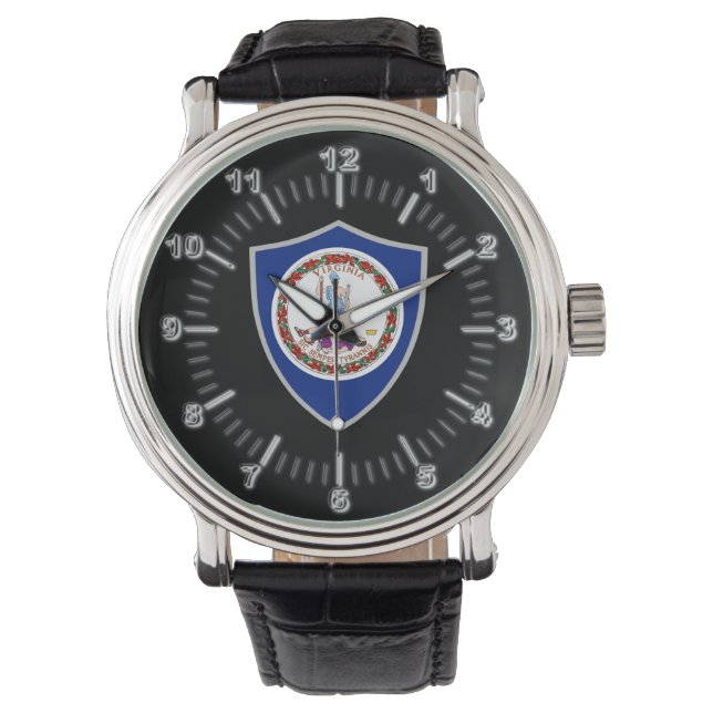 Virginia flag watch (Front)