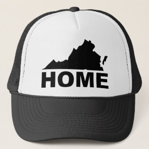 Virginia Home Away From State Ball Cap Hat