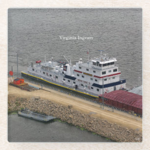 Virginia Ingram glass coasters