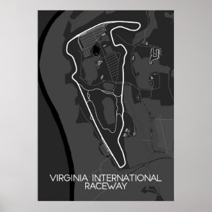 Virginia International Raceway Poster