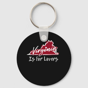 Virginia Is For The Lovers Key Ring