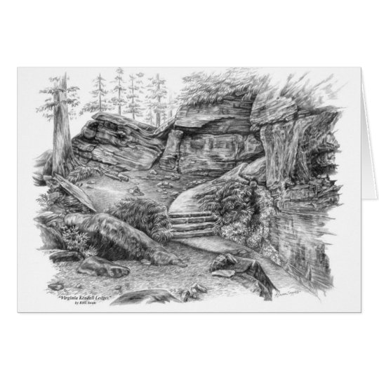 Virginia Kendall Ledges Trail (CVNP) by Kelli Swan Card