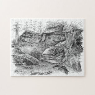 Virginia Kendall Ledges Trail (CVNP) Jigsaw Puzzle