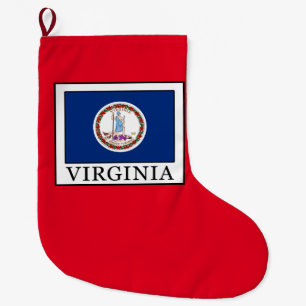 Virginia Large Christmas Stocking